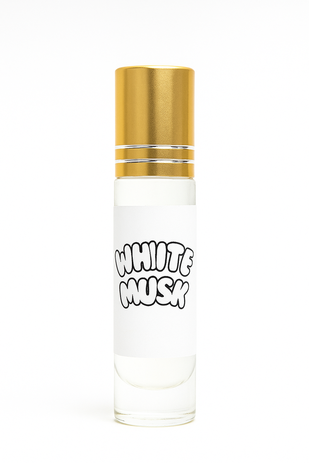 Musc Roll-On Musc Blanc 10ml – Huile de Parfum Sans Alcool Douce et Pure