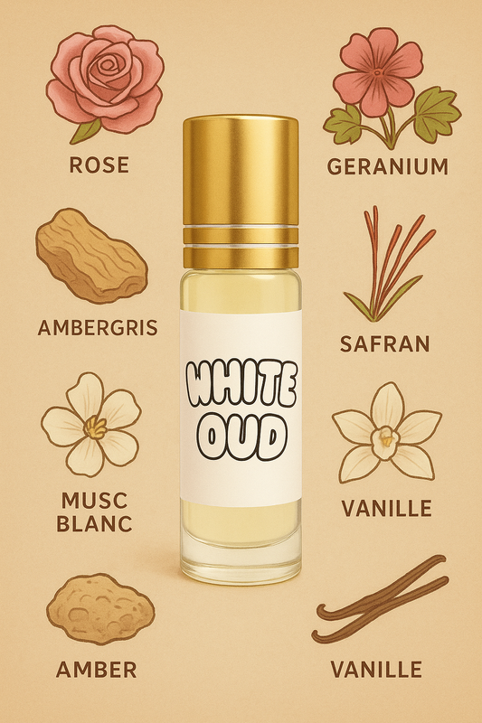 musc roll on white oud