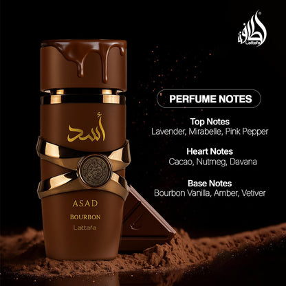 Asad Bourbon 100 ml EDP par Lattafa